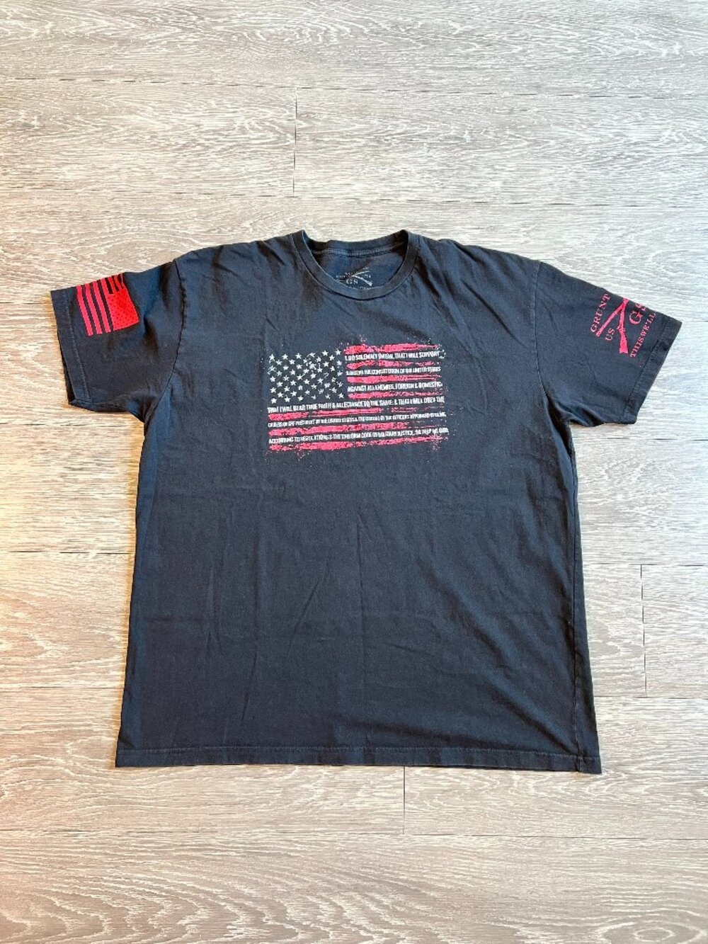 Grunt Style "The Oath" T-Shirt, Black, XXL